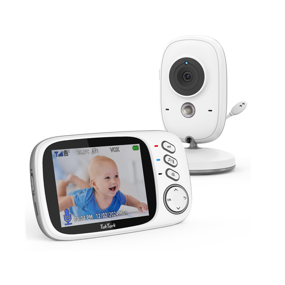 Home Cinema Wireless - TakTark 3.2인치 무선 비디오 베이비 모니터