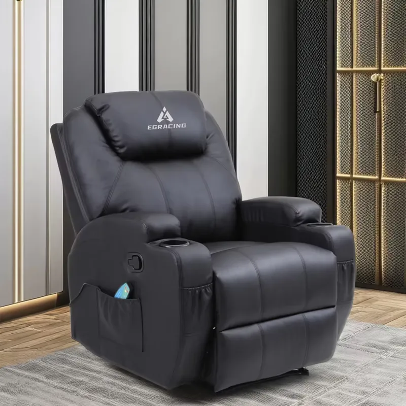 Home Cinema Chairs - 현대식 1인용 리클라이너 시네마 의자, 합성