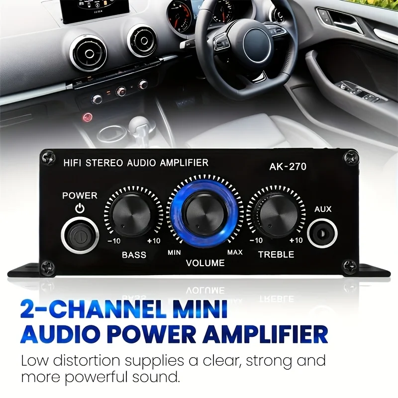 AK-270 HIFI 앰프 채널 2.0 스테레오 오디오 - Audio Home Cinema 리뷰 및 가격