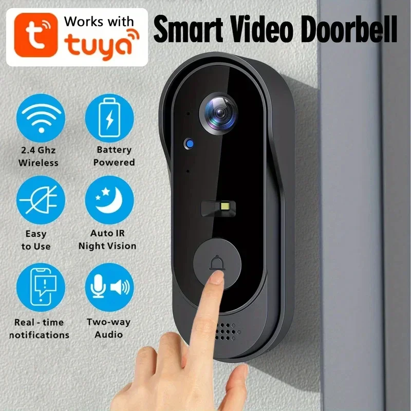 스마트 무선 비디오 초인종, Tuya 앱 연동, Wi- - Home Cinema Wireless 리뷰 및 가격