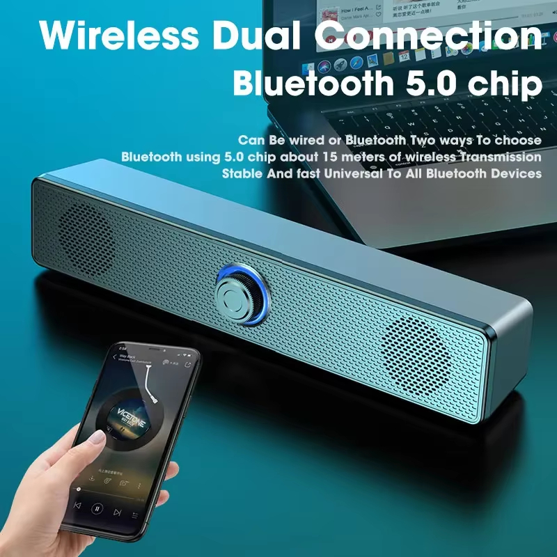블루투스 5.0 4D 서라운드 사운드바 유선 무선 스테 - Home Cinema Wireless 리뷰 및 가격