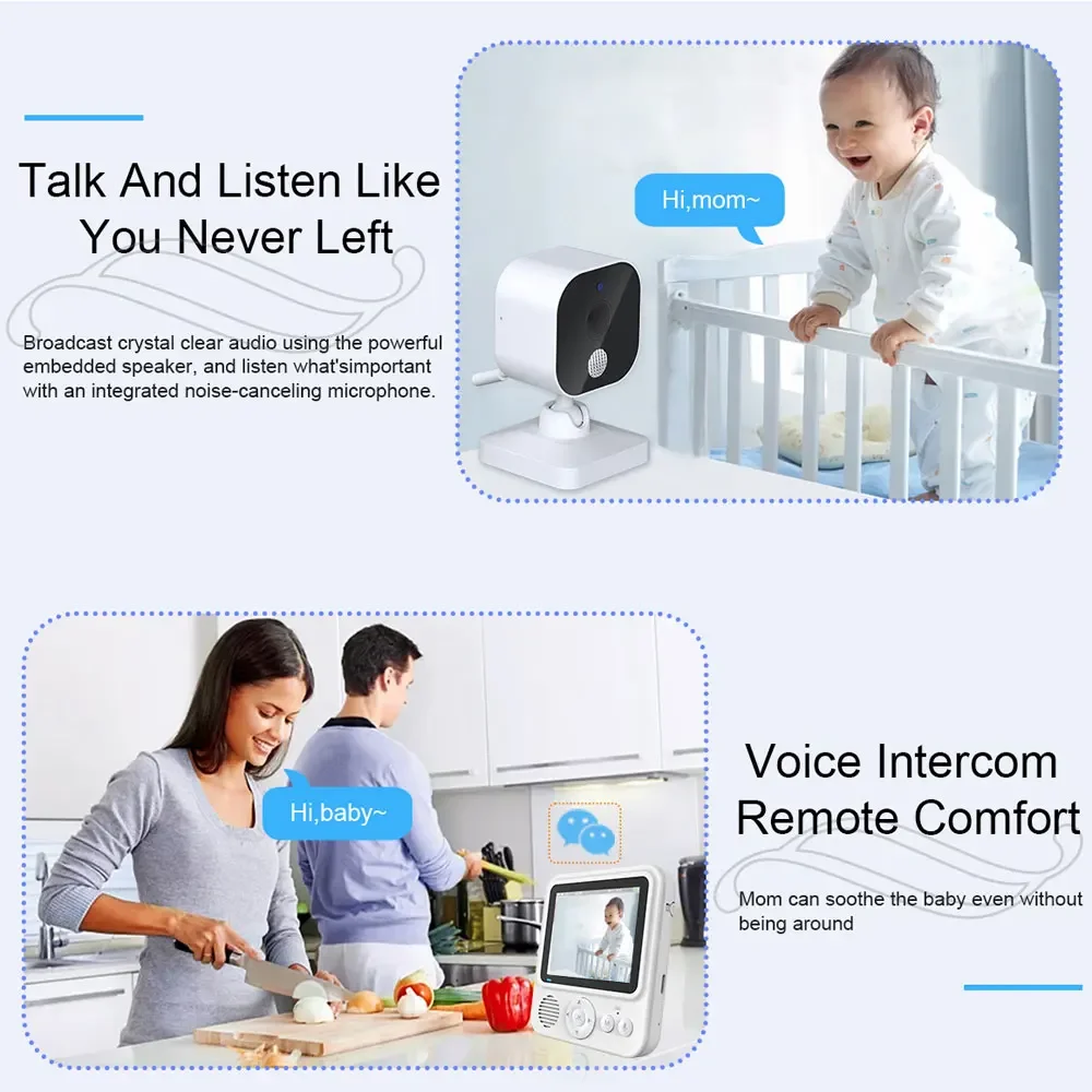 2.8인치 비디오 베이비 모니터 무선 어머니-아이 양방 - Home Cinema Wireless 리뷰 및 가격