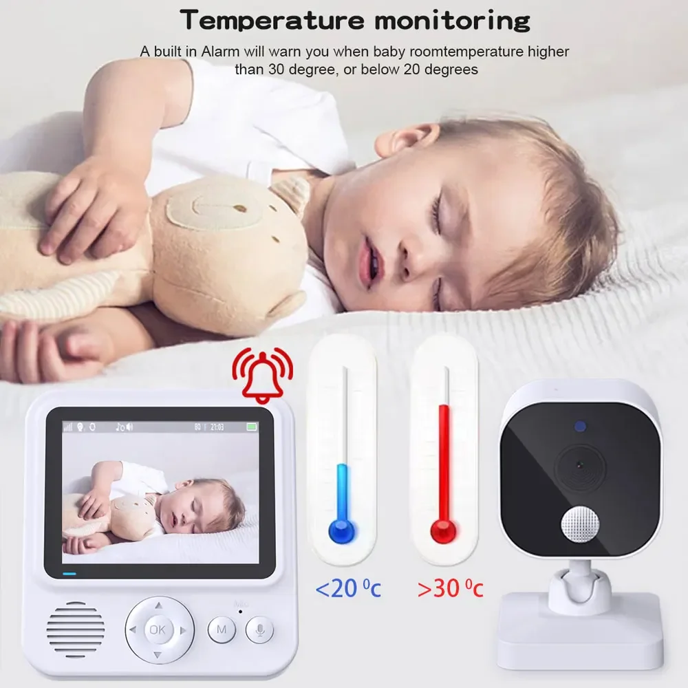 2.8인치 비디오 베이비 모니터 무선 어머니-아이 양방 - Home Cinema Wireless 리뷰 및 가격