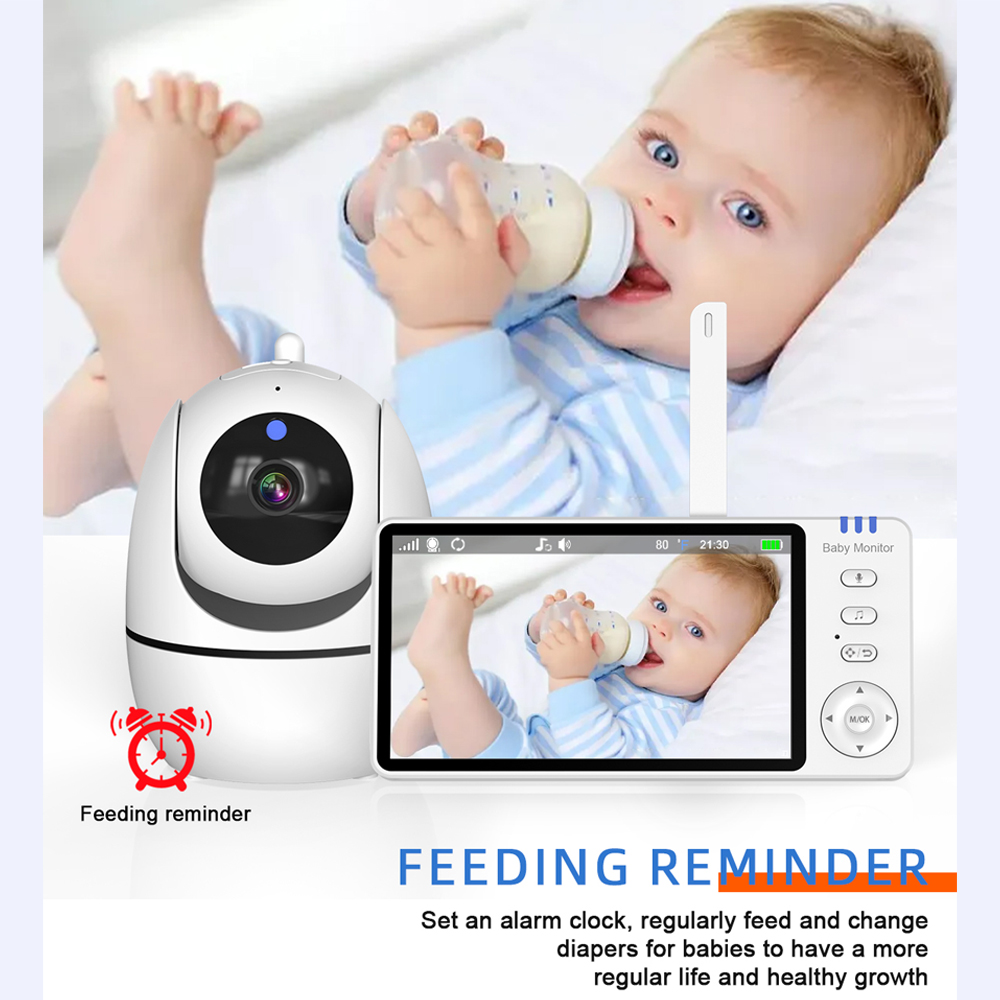 카메라와 오디오가 포함된 비디오 베이비 모니터, 5인치 - Home Cinema Wireless 리뷰 및 가격