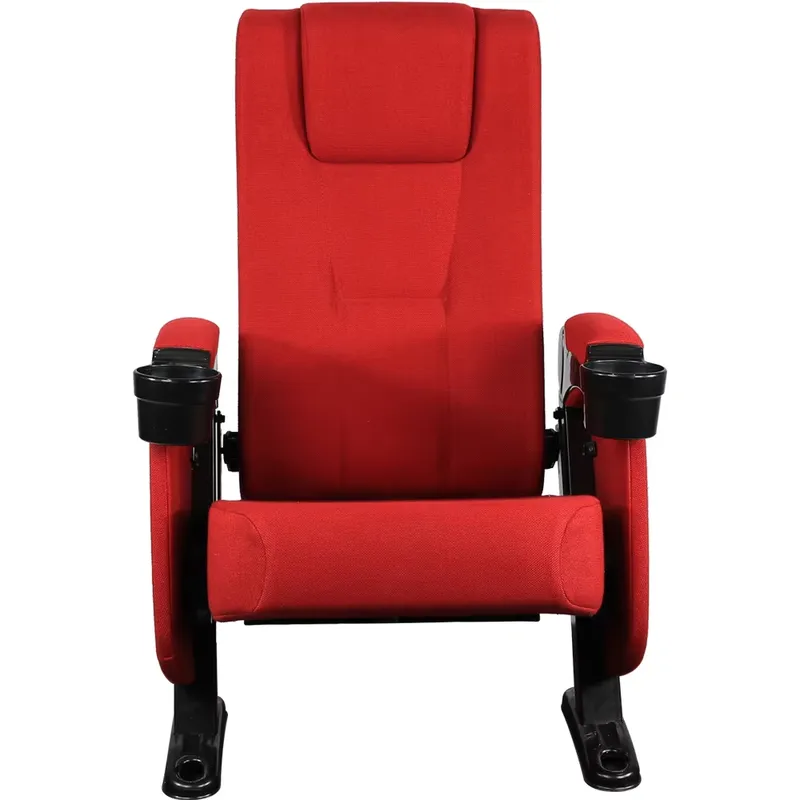 고급 맞춤형 원단으로 제작된 접이식 극장 의자, 컵 홀 - Home Cinema Chairs 리뷰 및 가격