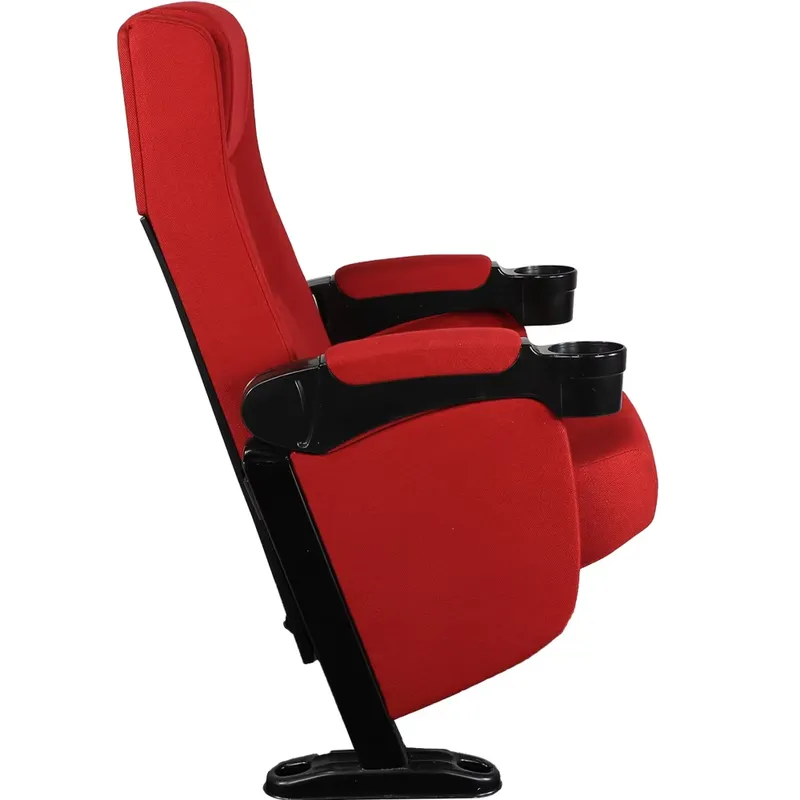 고급 맞춤형 원단으로 제작된 접이식 극장 의자, 컵 홀 - Home Cinema Chairs 리뷰 및 가격