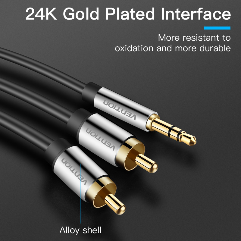 Vention RCA 케이블 3.5 ~ 2rca 오디오 - Audio Home Cinema 리뷰 및 가격