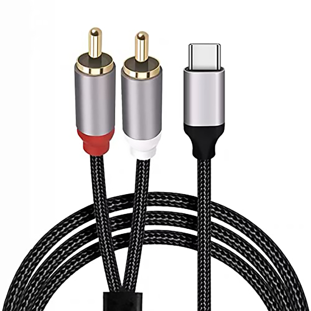 USB C - 2 RCA 오디오 케이블, Type-C  - Audio Home Cinema 리뷰 및 가격